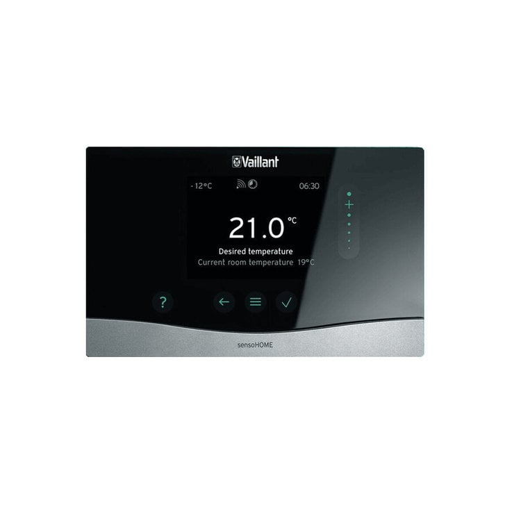 Caldaia a condensazione Vaillant EcoTEC intro 18 kW metano + Termostato SensoHome 380 - A+