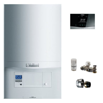 Caldaia a condensazione Vaillant Ecotec Pro VMW 236/5-3 - 24 kW metano + Termostato SensoHome 380 - A+