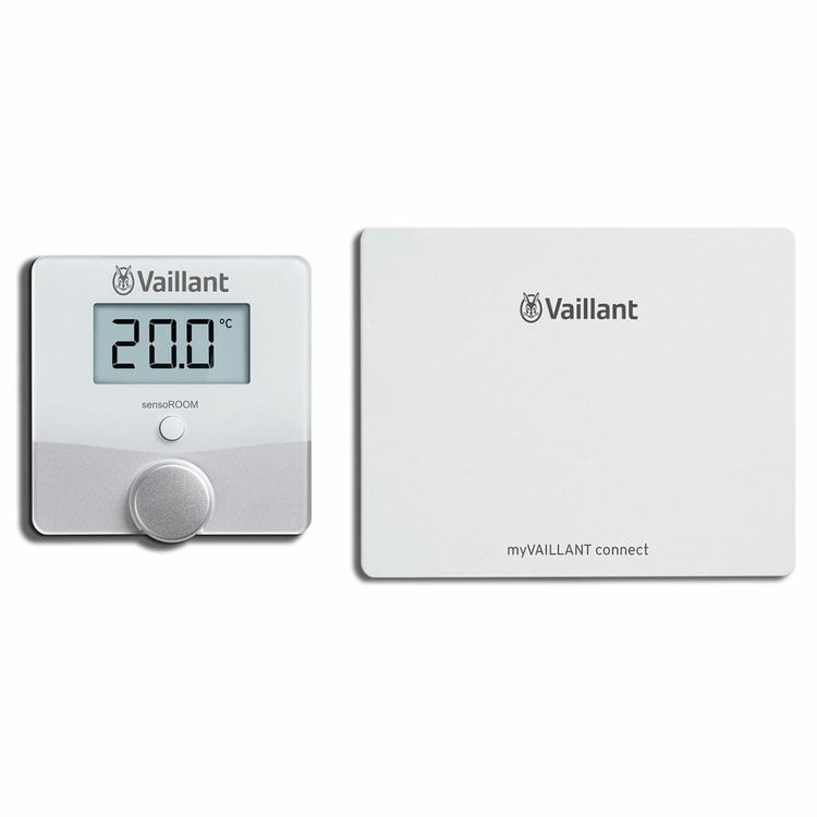 Caldaia a condensazione Vaillant EcoTEC Pure 24 kW metano + termostato smart SensoROOM Connect