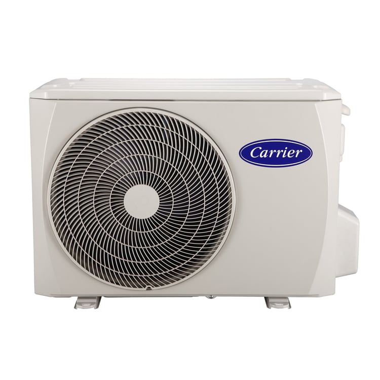 Condizionatore Carrier Canalizzato 42QSS dual split 12000+18000 BTU inverter A++ esterna 8 kW