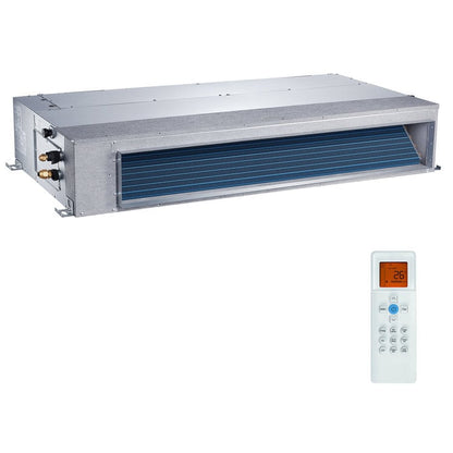 Condizionatore Carrier Canalizzato 42QSS dual split 12000+18000 BTU inverter A++ esterna 8 kW