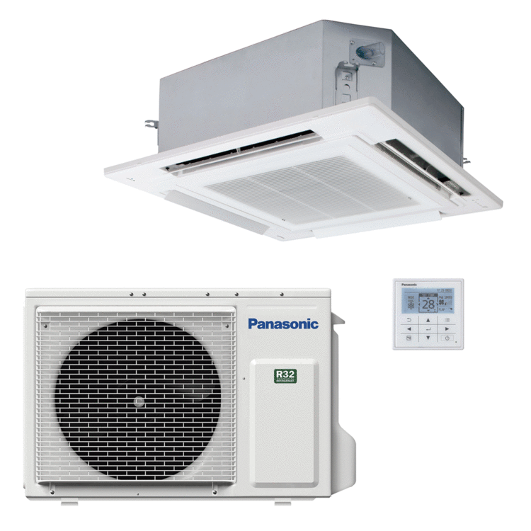 Condizionatore Cassetta 4 vie Panasonic PACi NX Standard 21000 BTU R32 Inverter A++/A++