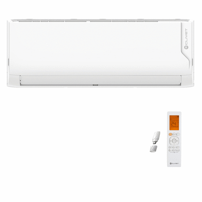 Condizionatore Clivet Cristallo 2 dual split 9000+9000 BTU inverter A+ wifi unità esterna 4.1 kW 