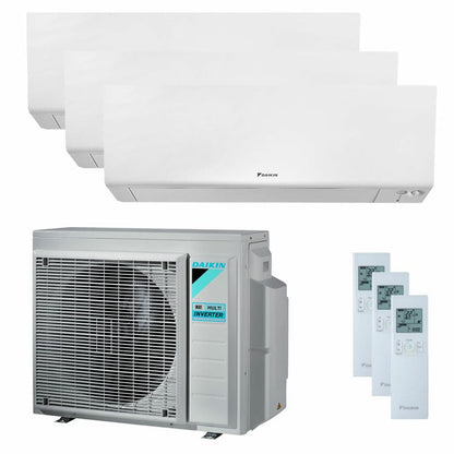 Condizionatore Daikin Perfera Wall trial split 5000+5000+5000 BTU inverter A+++ wifi unità esterna 4,0 kW