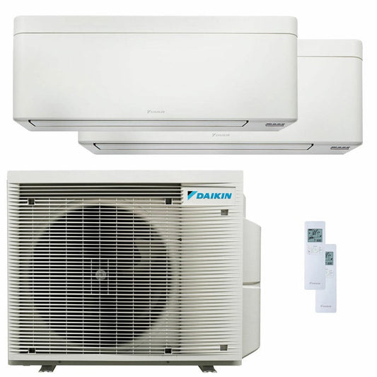 Condizionatore Daikin Stylish Bianco dual split 12000+12000 BTU inverter A+++ wifi unità esterna 5 kW