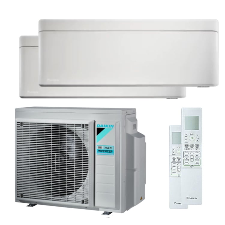 Condizionatore Daikin Stylish dual split 18000+18000 BTU inverter A++ wifi unità esterna 9 kW