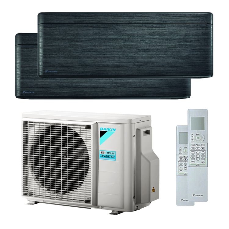 Condizionatore Daikin Stylish dual split 5000+9000 BTU inverter A+++ wifi unità esterna 4,0 kW