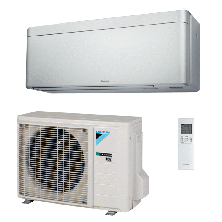 Condizionatore Daikin Stylish Silver 15000 BTU Inverter A++ WiFi R32