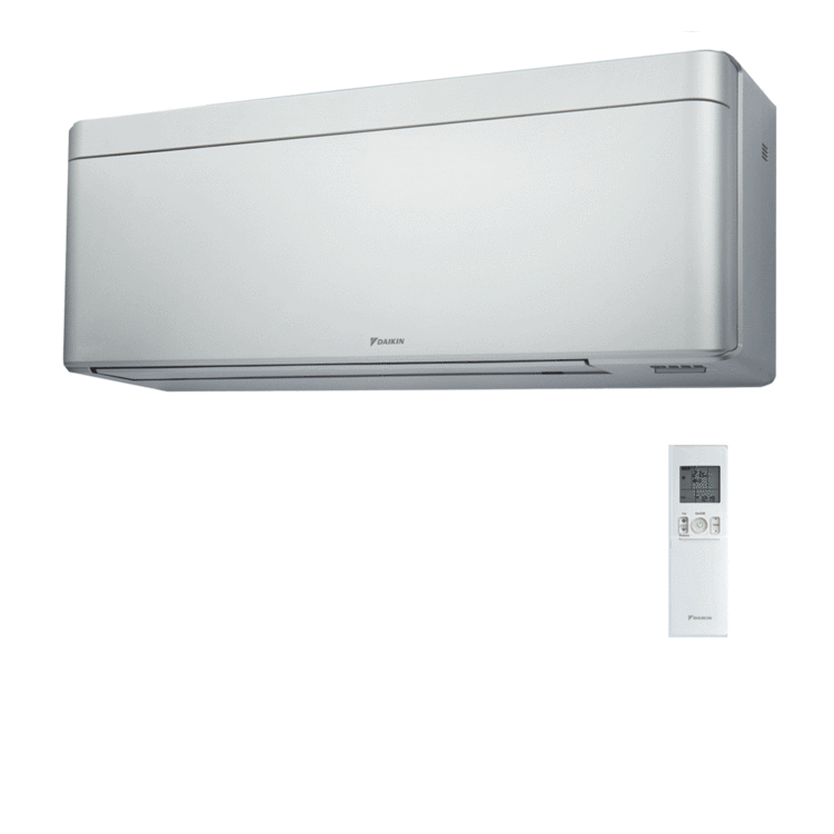 Condizionatore Daikin Stylish Silver dual split 12000+12000 BTU inverter A+++ wifi unità esterna 5 kW 