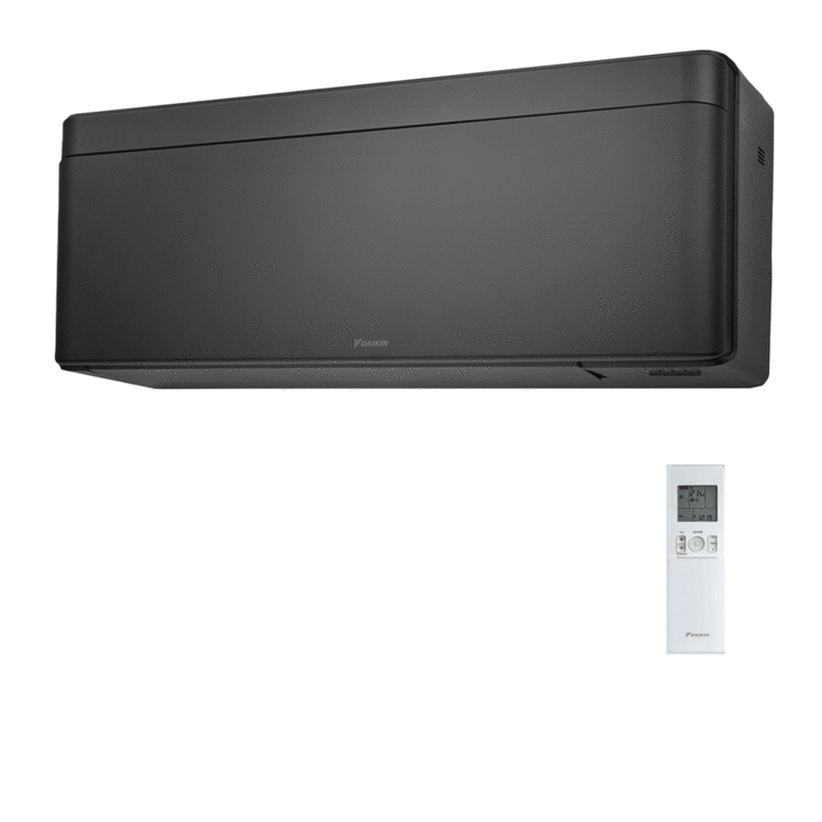 Condizionatore Daikin Stylish Total Black dual split 9000+12000 BTU inverter A++ wifi unità esterna 4 kW 