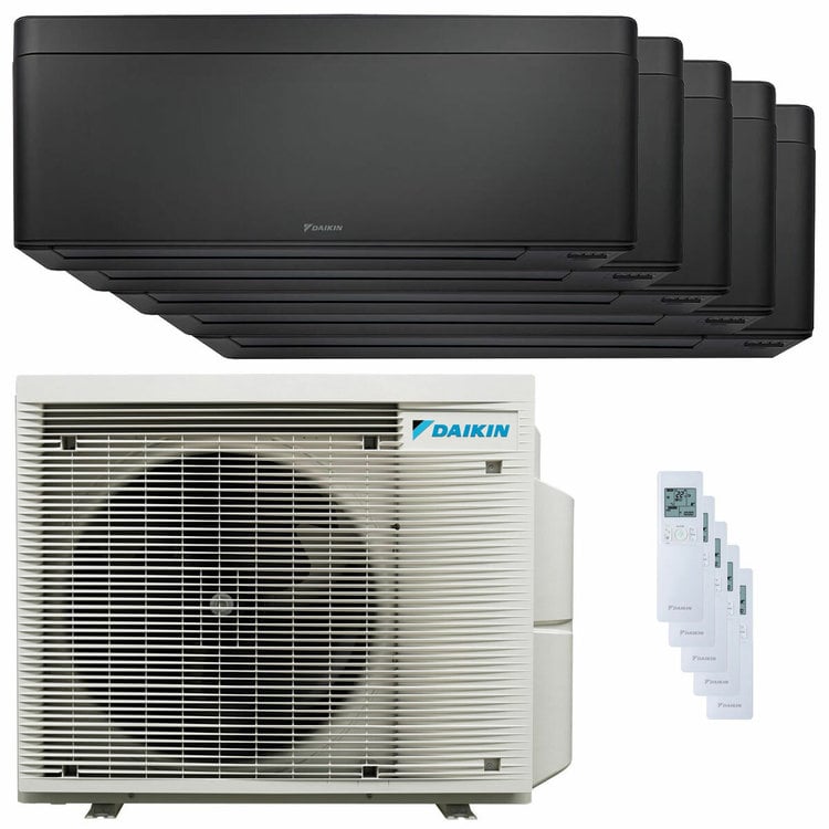 Condizionatore Daikin Stylish Total Black penta split 7000+7000+7000+7000+7000 BTU inverter A++ wifi unità esterna 7.8 kW 