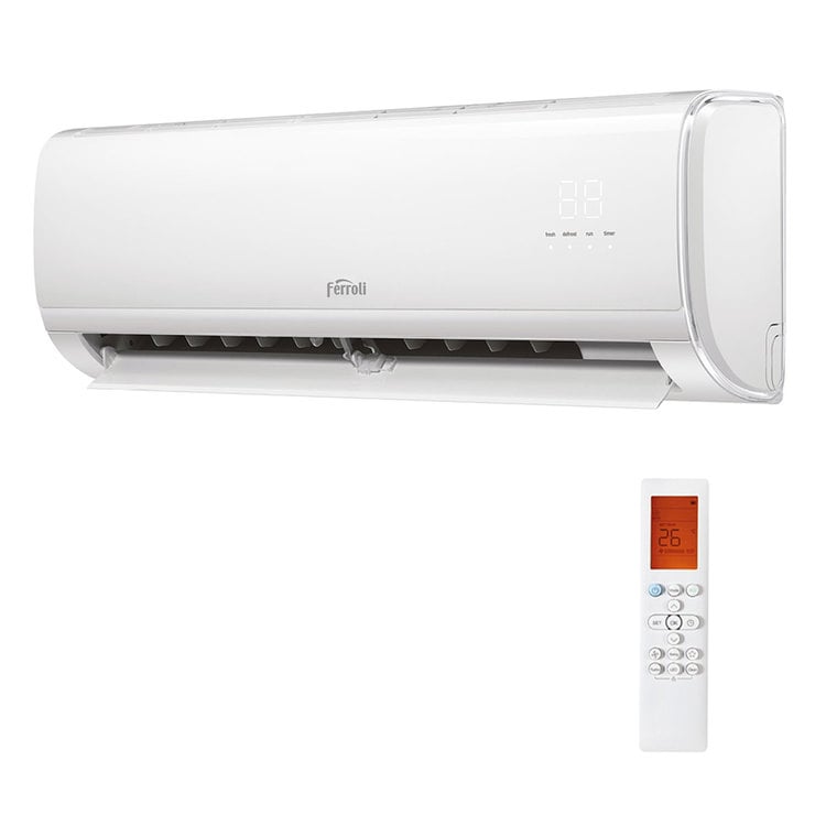 Condizionatore Ferroli Giada dual split 12000+12000 BTU inverter A wifi unità esterna 7.9 kW 