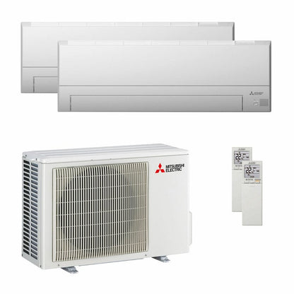 Condizionatore Mitsubishi Electric Serie BT dual split 12000+12000 BTU inverter A++ wifi unità esterna 5.3 kW