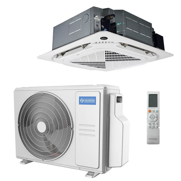 Condizionatore Olimpia Splendid Nexya S5 E Cassetta 4 vie 36000 BTU Inverter A++ R32