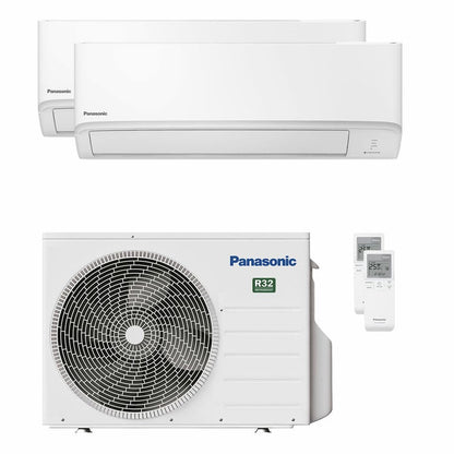 Condizionatore Panasonic Serie TZ dual split 12000+12000 BTU A+++ wifi unità esterna 5 kW 