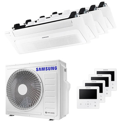 Condizionatore Samsung Cassetta WindFree 1 Via quadri split 9000+9000+9000+12000 BTU inverter A++ unità esterna 8,0 kW