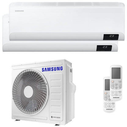 Condizionatore Samsung Cebu Wi-Fi dual split 18000+18000 BTU inverter A++ wifi unità esterna 8,0 kW