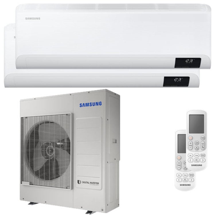 Condizionatore Samsung Cebu Wi-Fi dual split 18000+24000 BTU inverter A++ wifi unità esterna 10,0 kW