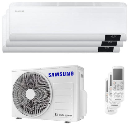 Condizionatore Samsung Cebu Wi-Fi trial split 7000+7000+12000 BTU inverter A++ wifi unità esterna 5,2 kW