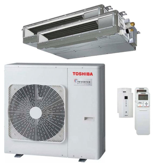 Condizionatore Toshiba Canalizzabile U2 dual split 16000+16000 BTU inverter a unità esterna 10,0 kW