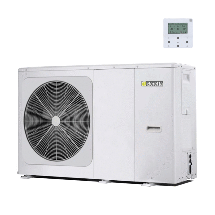 Pompa di calore aria acqua Beretta Hydro Unit M 14 kW Monoblocco Trifase Inverter R32 A++