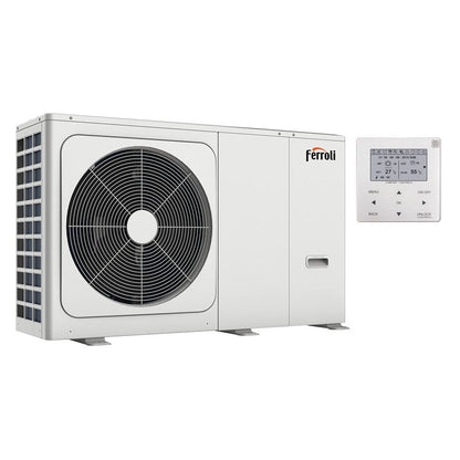 Pompa di calore aria acqua Ferroli Omnia M 3.2 8,4 kW Monoblocco Monofase Inverter R32 A++