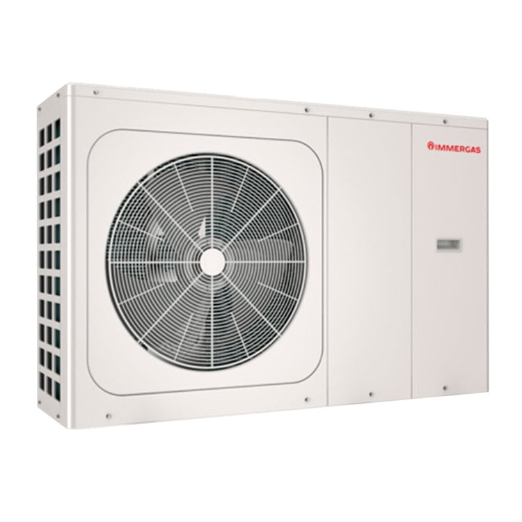 Pompa di calore aria acqua Immergas Magis M12 12 kW monoblocco monofase Inverter R32 A++