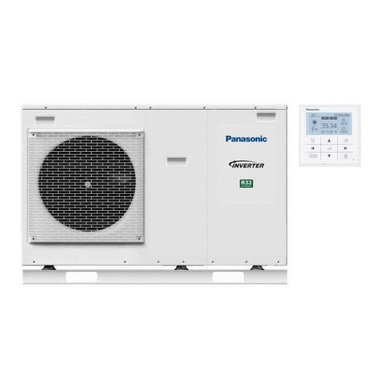 Pompa di calore aria-acqua Panasonic Aquarea 5 kW monoblocco monofase R32 A+++