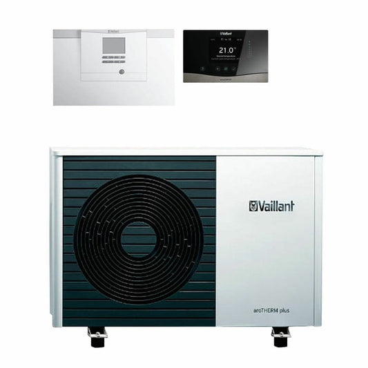 Pompa di calore aria-acqua Vaillant aroTHERM plus VWL 45/6 4 kW 230 V monofase monoblocco R290 A++ ad alta temperatura