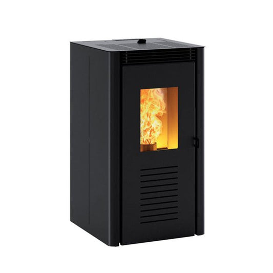 Stufa a pellet Caminetti Montegrappa Nodo 4,2 kW ad aria nera