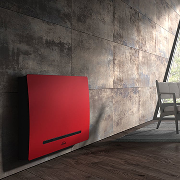 Ventilconvettore Galletti ART-U Metallic Skin Red 50 4,02 - 3,69 kW rosso